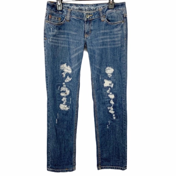 Converse One Harrison Boyfriend Denim Jeans Sz 28 - Picture 2 of 6